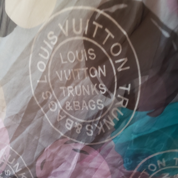 Louis Vuitton Long Silk Scarf - Picture 4 of 11